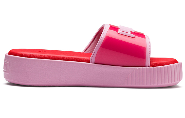 Order (W) Puma Platform Slide &#x27;Pink&#x27; Wanita 369414-03