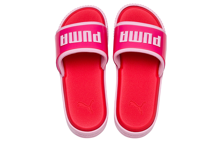 Lookbook (W) Puma Platform Slide &#x27;Pink&#x27; Wanita 369414-03