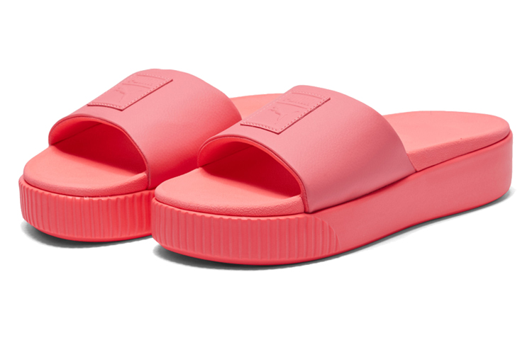 Lookbook (W) Puma Platform Slide ''Pink Alert'' Dames Slippers 366121-13