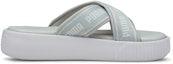 Order (W) Puma Platform Slide 'Tape Kelabu Putih' 380677-02