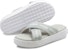 (W) Puma Platform Slide 'Tape Kelabu Putih' 380677-02