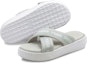 Lookbook (W) Puma Platform Slide 'Tape Kelabu Putih' 380677-02