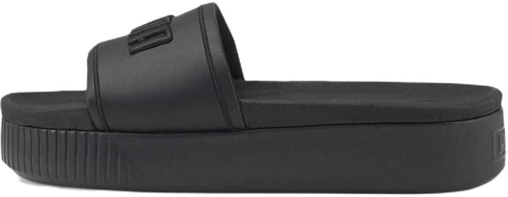 (Women) Puma Platform Slide 'Triple Black' 384201-01 Buy (Women) Puma Platform Slide 'Triple Black' 384201-01