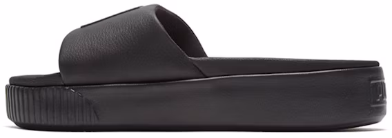 (Women) Puma Platform Slide Black 366121-10 (Women) Puma Platform Slide Black 366121-10