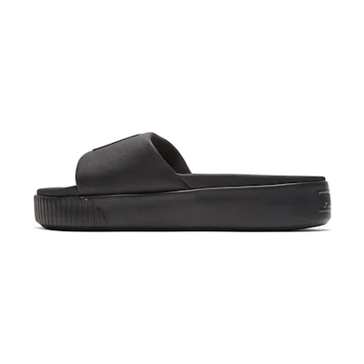 (W) Puma Platform Slide Black