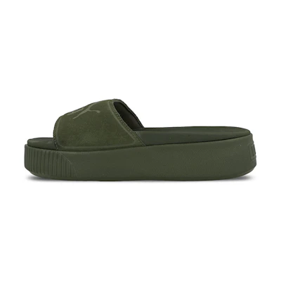 (W) Puma Platform Slide Bold SD 'Forest Night'