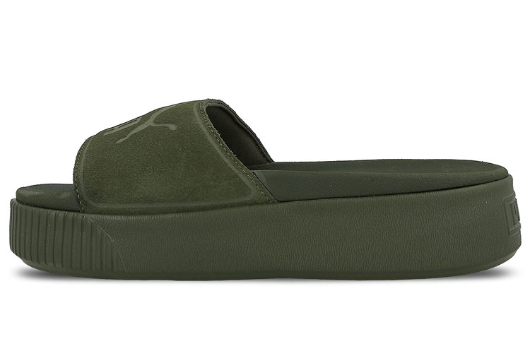 (Women) Puma Platform Slide Bold SD 'Forest Night' 367063-02
