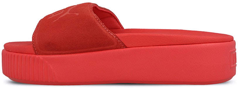 Puma 厚底一字拖 SD 戶外運動拖鞋 女款 紅色 Buy Puma 厚底一字拖 SD 戶外運動拖鞋 女款 紅色