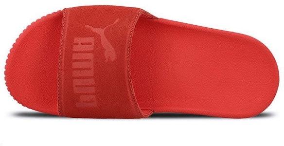 Puma 厚底一字拖 SD 戶外運動拖鞋 女款 紅色 Lookbook Puma 厚底一字拖 SD 戶外運動拖鞋 女款 紅色