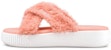 (W) Puma Platform Slide Bulu 'Pink Kasual Comel' 382080-02