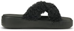 Order (W) Puma Platform Slide Bulu 'Hitam Kasual Sederhana' 382080-01