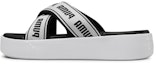 Buy (W) Puma Platform Slide Tape Selipar Hitam/Putih 380677-01