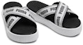 Lookbook (W) Puma Platform Slide Tape Selipar Hitam/Putih 380677-01