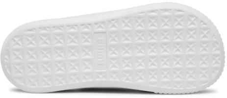 (W) 푸마 플랫폼 슬라이드 테이프 슬리퍼 블랙/화이트 380677-01 Purchase (W) 푸마 플랫폼 슬라이드 테이프 슬리퍼 블랙/화이트 380677-01