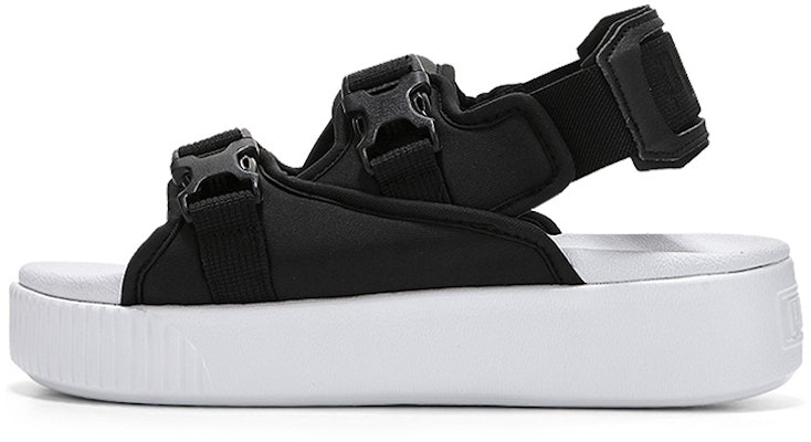 (Women) Puma Platform Slide YLM 19 'Black White' 369424-01 Buy (Women) Puma Platform Slide YLM 19 'Black White' 369424-01