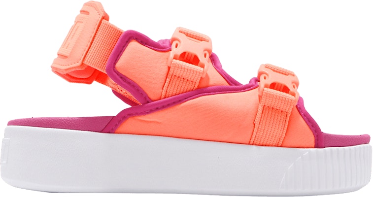 (Women) Puma Platform Slide YLM 19 'Orange' 369424-04 Buy (Women) Puma Platform Slide YLM 19 'Orange' 369424-04