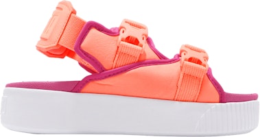 (Women) Puma Platform Slide YLM 19 'Orange' 369424-04 (Women) Puma Platform Slide YLM 19 'Orange' 369424-04