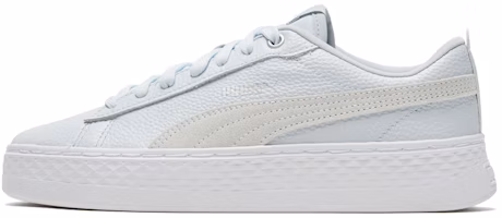 (Women) Puma Smash Platform L Light Blue 366487-19 (Women) Puma Smash Platform L Light Blue 366487-19