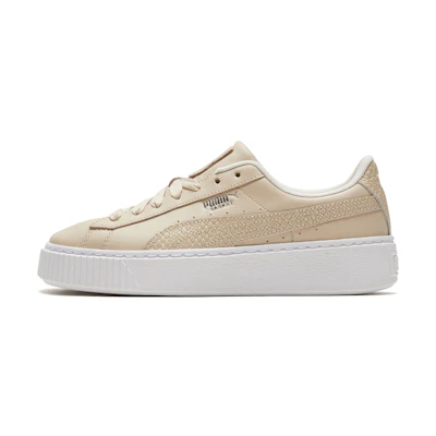 (W) Puma Platform Snake Khaki