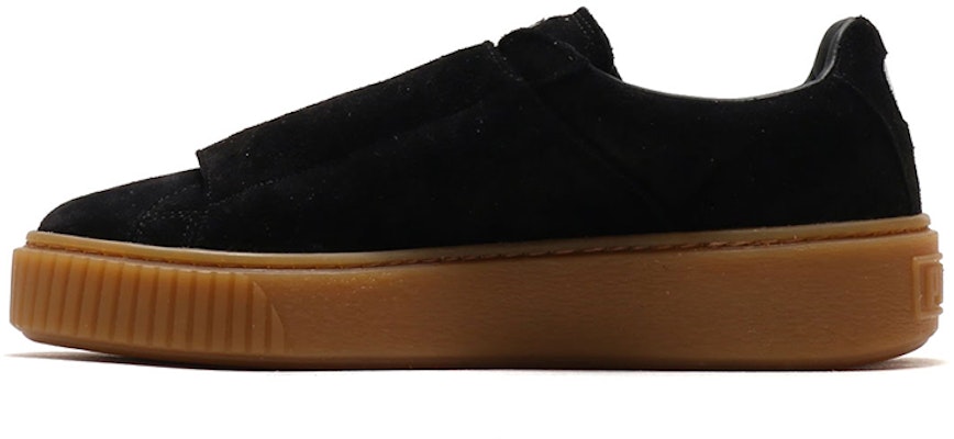 (Women) Puma Platform Strap 'Black Brown' 365224-03 Buy (Women) Puma Platform Strap 'Black Brown' 365224-03