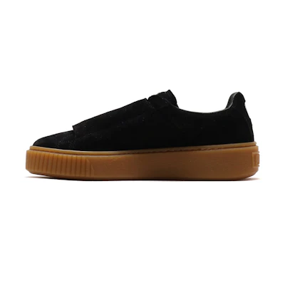 (W) Puma Platform Strap 'Black Brown'