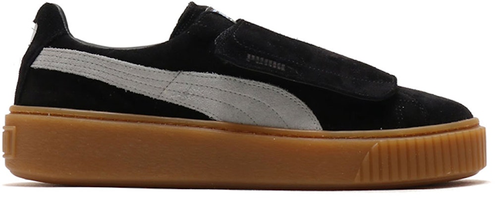 PUMA 平台綁帶 低幫 板鞋 女款 黑生膠 Order PUMA 平台綁帶 低幫 板鞋 女款 黑生膠