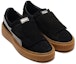 Lookbook (W) Puma Platform Strap 'Hitam Coklat' 365224-03