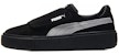 (W) Kasut Puma Platform Strap Satin Hitam 366009-02