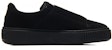 (W) Kasut Puma Platform Strap Satin Hitam 366009-02