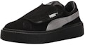 Lookbook (W) Kasut Puma Platform Strap Satin Hitam 366009-02
