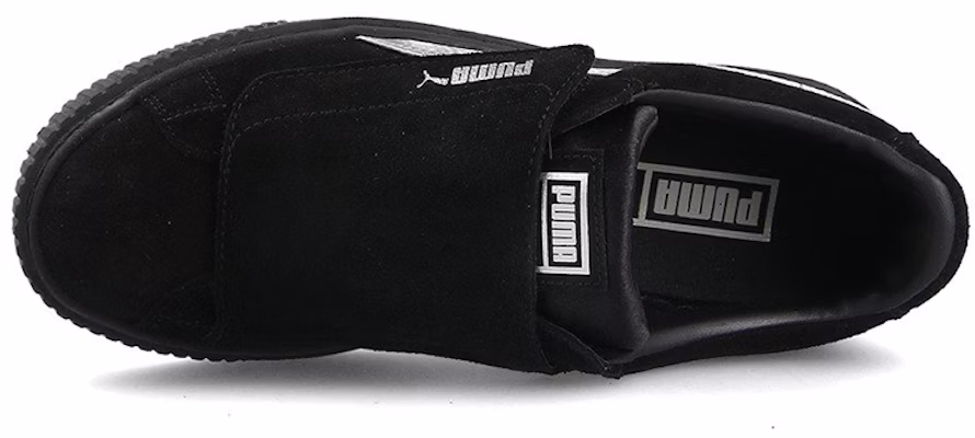 (W) 푸마 플랫폼 스트랩 새틴 슈즈 블랙 (Puma Platform Strap Satin Shoes Black ) 366009-02 Shop (W) 푸마 플랫폼 스트랩 새틴 슈즈 블랙 (Puma Platform Strap Satin Shoes Black ) 366009-02
