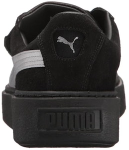 (W) プーマ プラットフォーム ストラップサテン 黒 366009-02 Purchase (W) プーマ プラットフォーム ストラップサテン 黒 366009-02