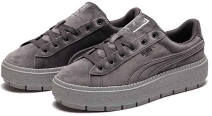 (W) Puma Platform Trace V Kelabu 372613-03 Lookbook (W) Puma Platform Trace V Kelabu 372613-03