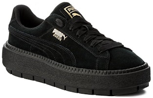 (W) Puma Platform Trace 'Hitam' 365830-01 Lookbook (W) Puma Platform Trace 'Hitam' 365830-01