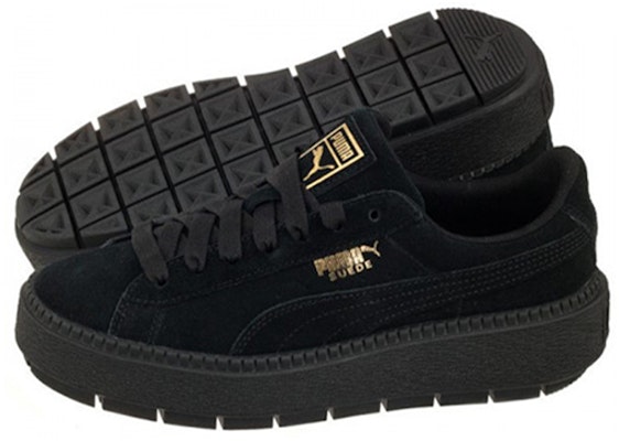 (Women) Puma Platform Trace 'Black' 365830-01 Shop (Women) Puma Platform Trace 'Black' 365830-01