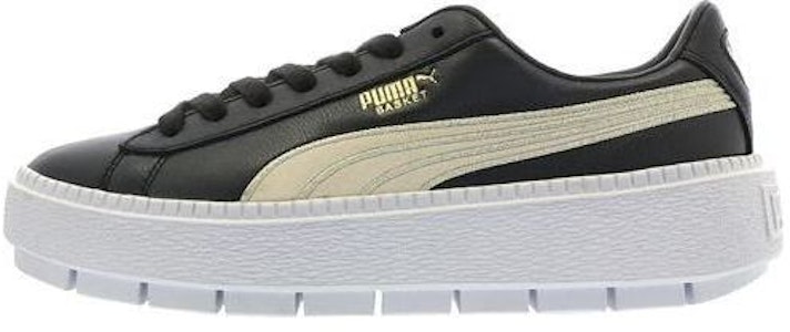 (W) 彪马平台厚底鞋 '黑色校队款' 367728-01 Buy (W) 彪马平台厚底鞋 '黑色校队款' 367728-01