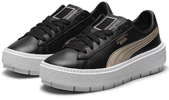(W) Puma Platform Trace 'Hitam Varsity' 367728-01 Lookbook (W) Puma Platform Trace 'Hitam Varsity' 367728-01