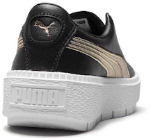 (W) Puma Platform Trace 'Hitam Varsity' 367728-01 Shop (W) Puma Platform Trace 'Hitam Varsity' 367728-01