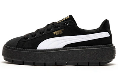 (Women) Puma Platform Trace V Black/White
