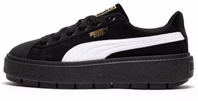 (Women) Puma Platform Trace V Black/White 372613-01 (Women) Puma Platform Trace V Black/White 372613-01