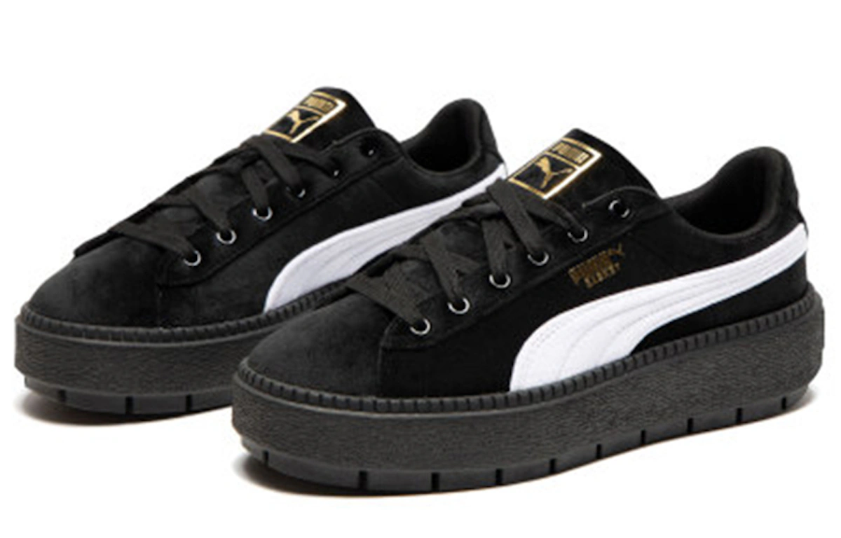(Women) Puma Platform Trace V Black/White