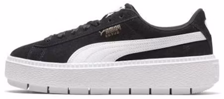 (Women) Puma Platform Trace 'Black White' 367980-01 (Women) Puma Platform Trace 'Black White' 367980-01