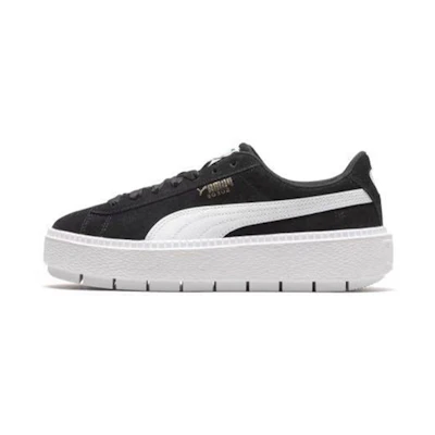 (W) Puma Platform Trace 'Black White'