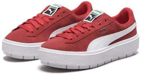 (W) Puma 平台踪迹 '高风险红' 367980-03 Lookbook (W) Puma 平台踪迹 '高风险红' 367980-03