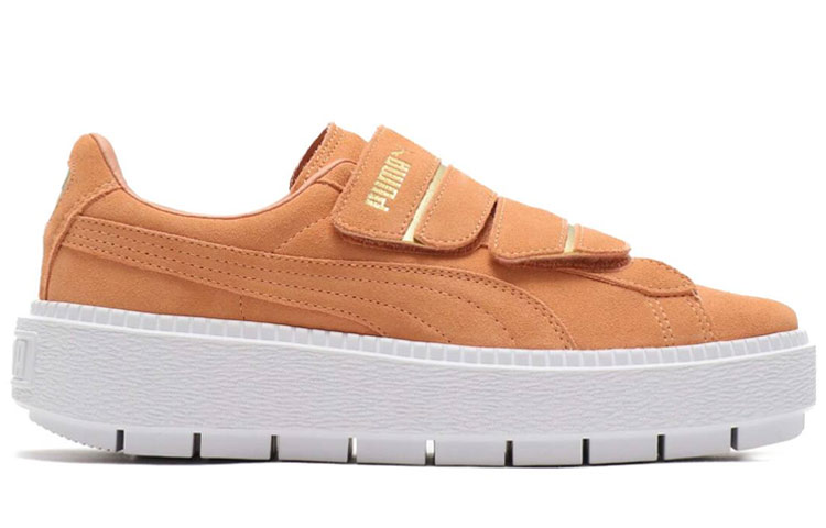 (W) Puma Platform Trace 'Orange Gold White' 圖 2