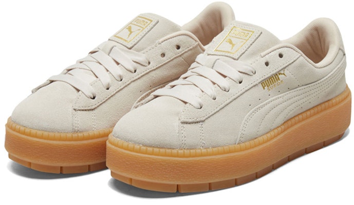 (Women) Puma Platform Trace 'Pastel Parchment' 365830-14 Order (Women) Puma Platform Trace 'Pastel Parchment' 365830-14