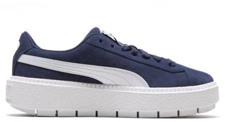 (W) Puma Platform Trace 'Peacoat' - Kasut Tapak Tinggi Puma 'Peacoat'. 367980-02 Order (W) Puma Platform Trace 'Peacoat' - Kasut Tapak Tinggi Puma 'Peacoat'. 367980-02