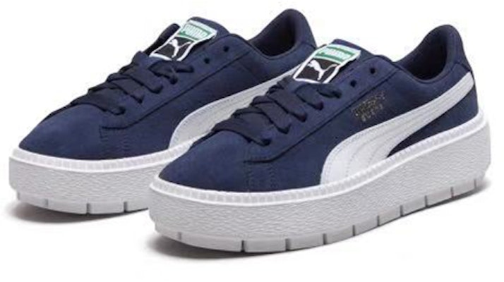 (Women) Puma Platform Trace 'Peacoat' 367980-02 Lookbook (Women) Puma Platform Trace 'Peacoat' 367980-02