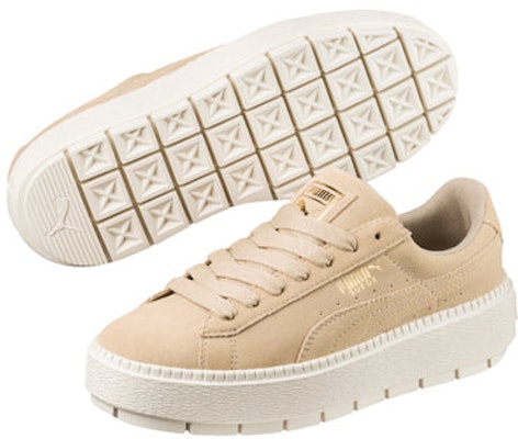 (W) Puma Platform Trace 'Safari Marshmallow' Wanita 365830-02 Shop (W) Puma Platform Trace 'Safari Marshmallow' Wanita 365830-02