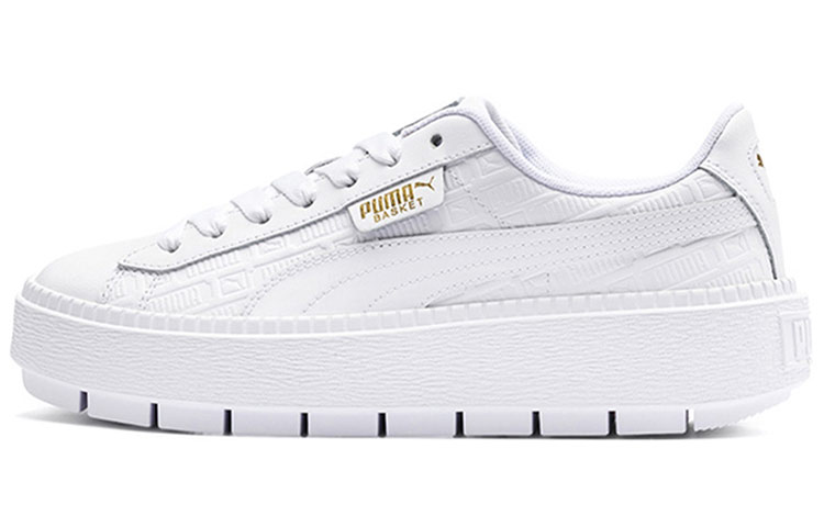 (Women) Puma Platform Trace 'Triple White' 369925-01